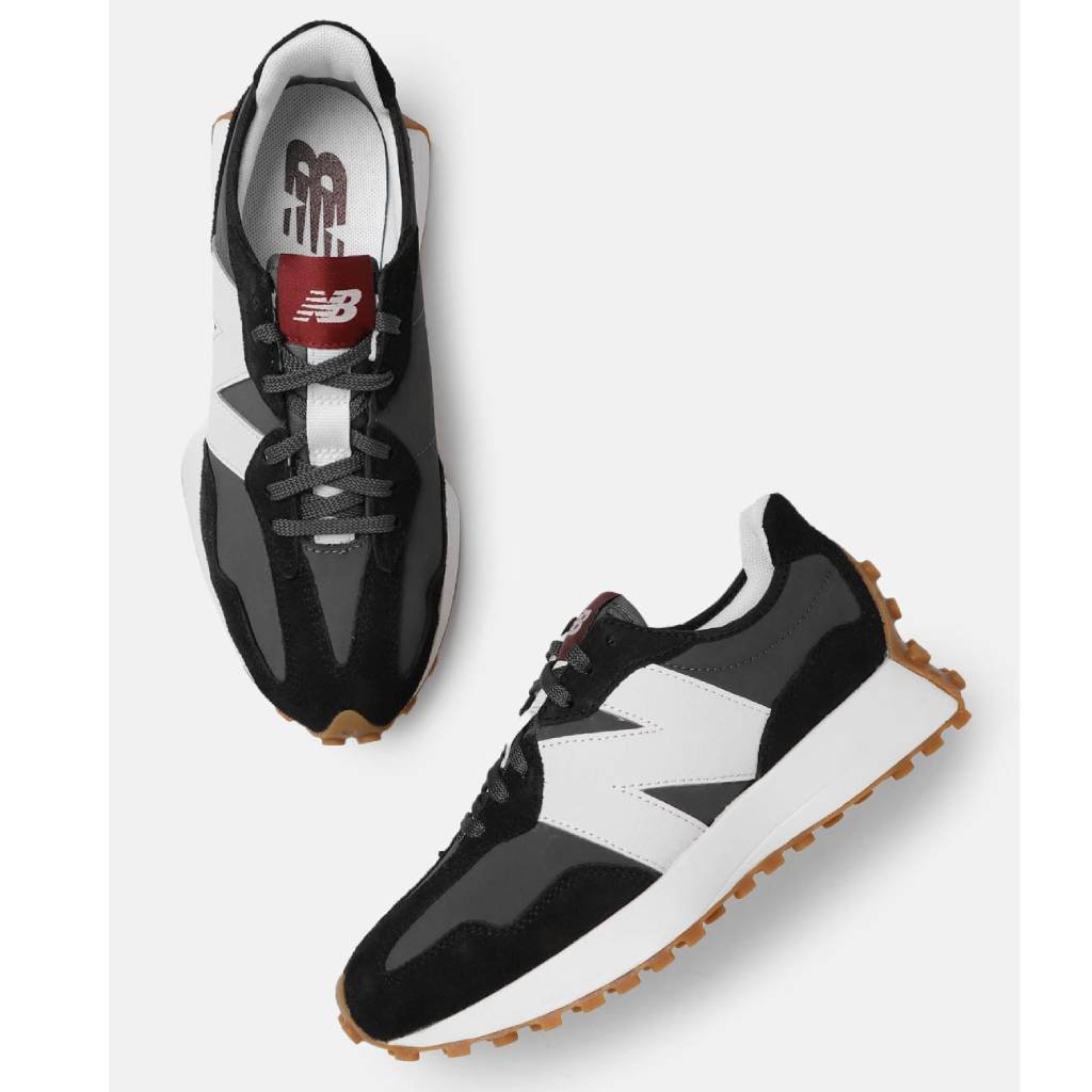 First Copy Shoes New Balance 327 Black White