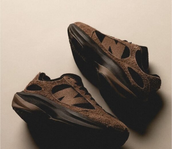 First Copy Shoes New Balance WRPD Brown Running Shoes-5