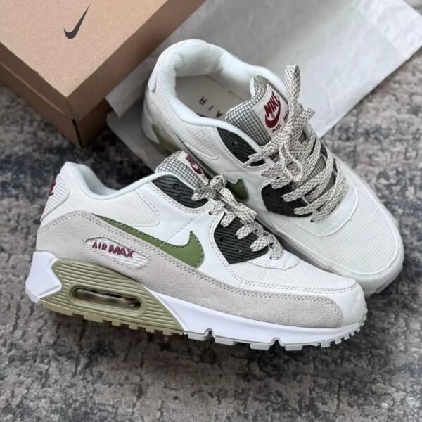 First Copy Shoes Nike AirMax 90 Phantom Neutral Olive-3