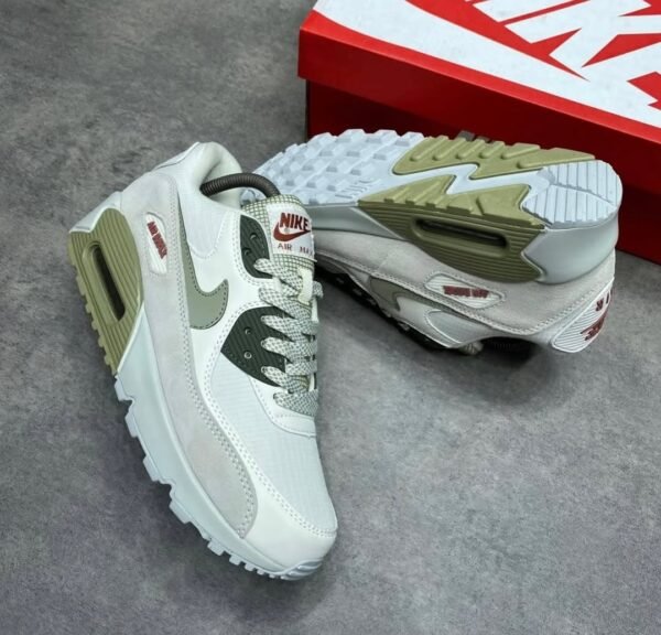 First Copy Shoes Nike AirMax 90 Phantom Neutral Olive-5