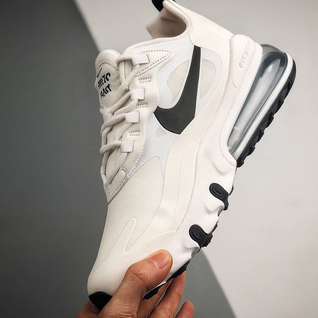 First Copy Shoes Nike Airmax 270 React White Black