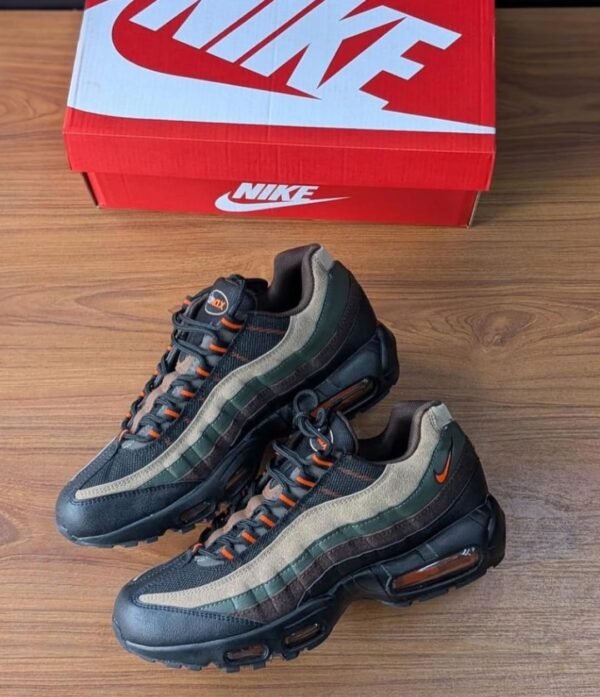 First Copy Shoes Nike Airmax 95 Dark Army-1