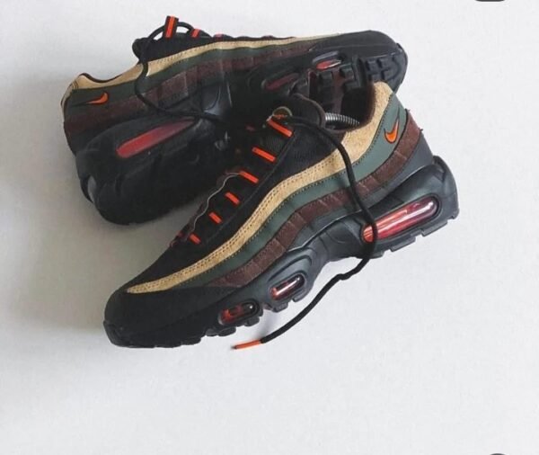 First Copy Shoes Nike Airmax 95 Dark Army-2