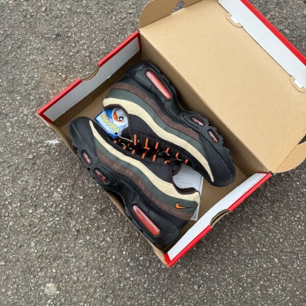 First Copy Shoes Nike Airmax 95 Dark Army-3