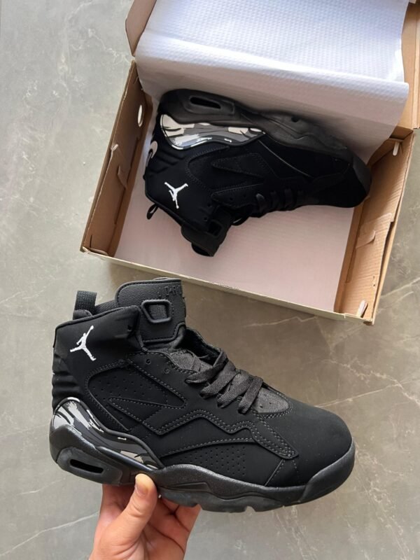 First Copy Shoes Nike Jordan Retro 6 Jumpman MVP Black-3