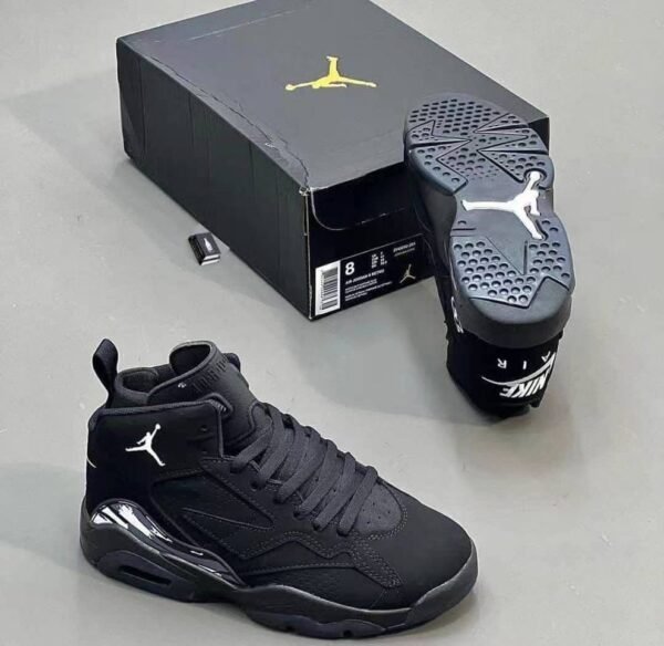 First Copy Shoes Nike Jordan Retro 6 Jumpman MVP Black-5