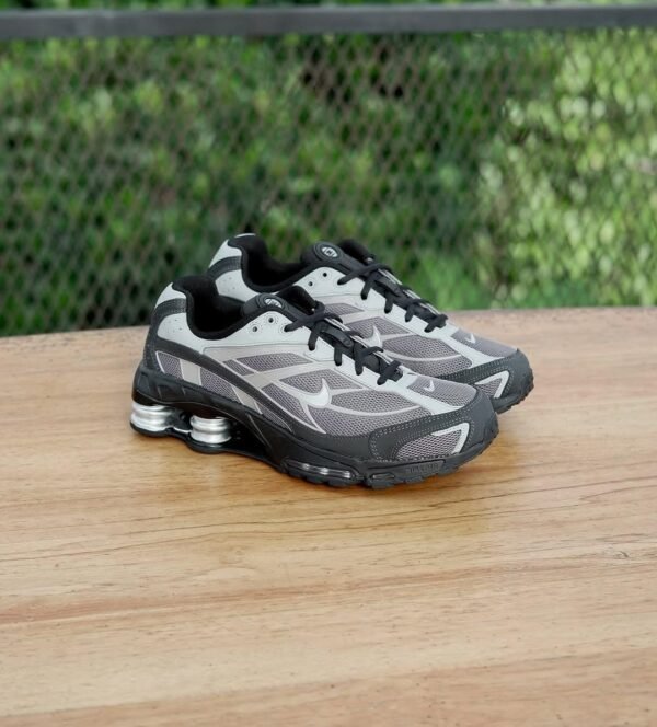 First Copy Shoes Nike Shox Ride 2 Light Graphite Black-2