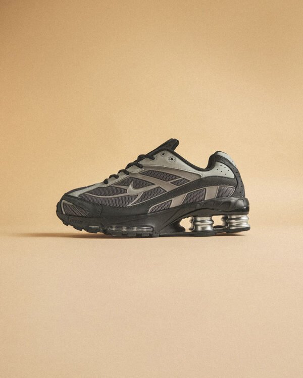 First Copy Shoes Nike Shox Ride 2 Light Graphite Black-5