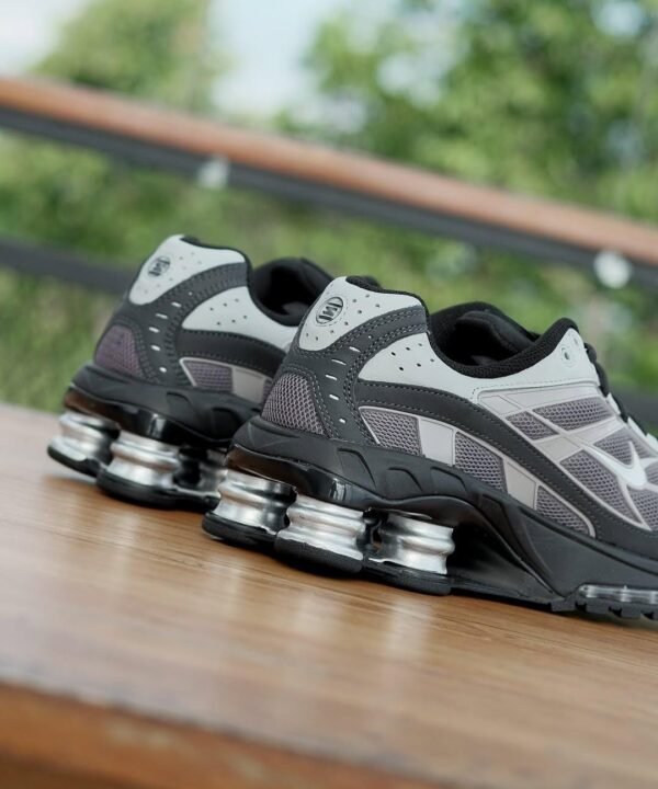 First Copy Shoes Nike Shox Ride 2 Light Graphite Black-6