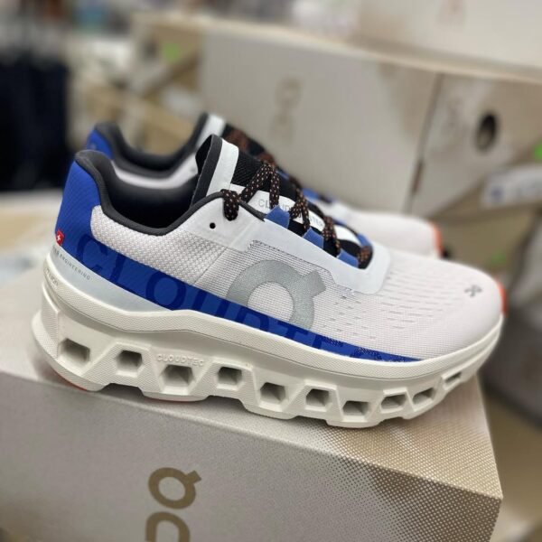 First Copy Shoes On Cloud Monster Frost Cobalt White Blue-2