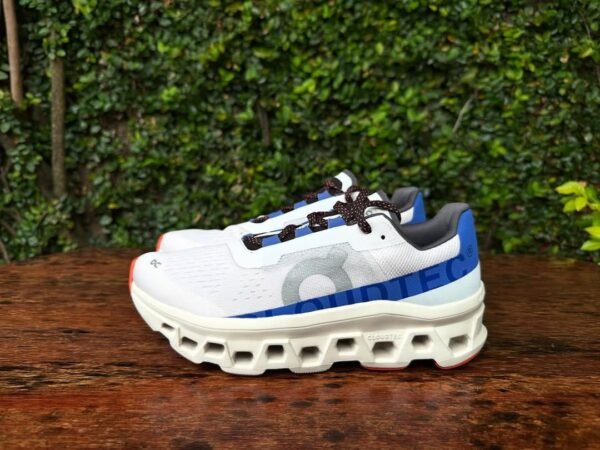 First Copy Shoes On Cloud Monster Frost Cobalt White Blue-3