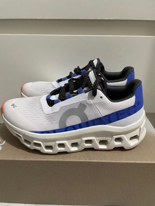 First Copy Shoes On Cloud Monster Frost Cobalt White Blue-5