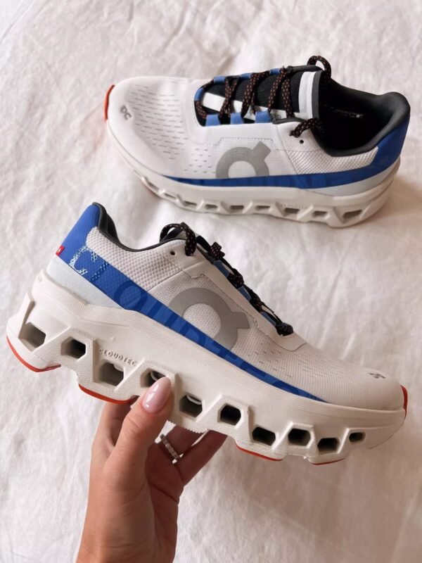First Copy Shoes On Cloud Monster Frost Cobalt White Blue-7