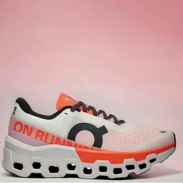 First Copy Shoes On CloudMonster 2 Undyed Flame White Orange