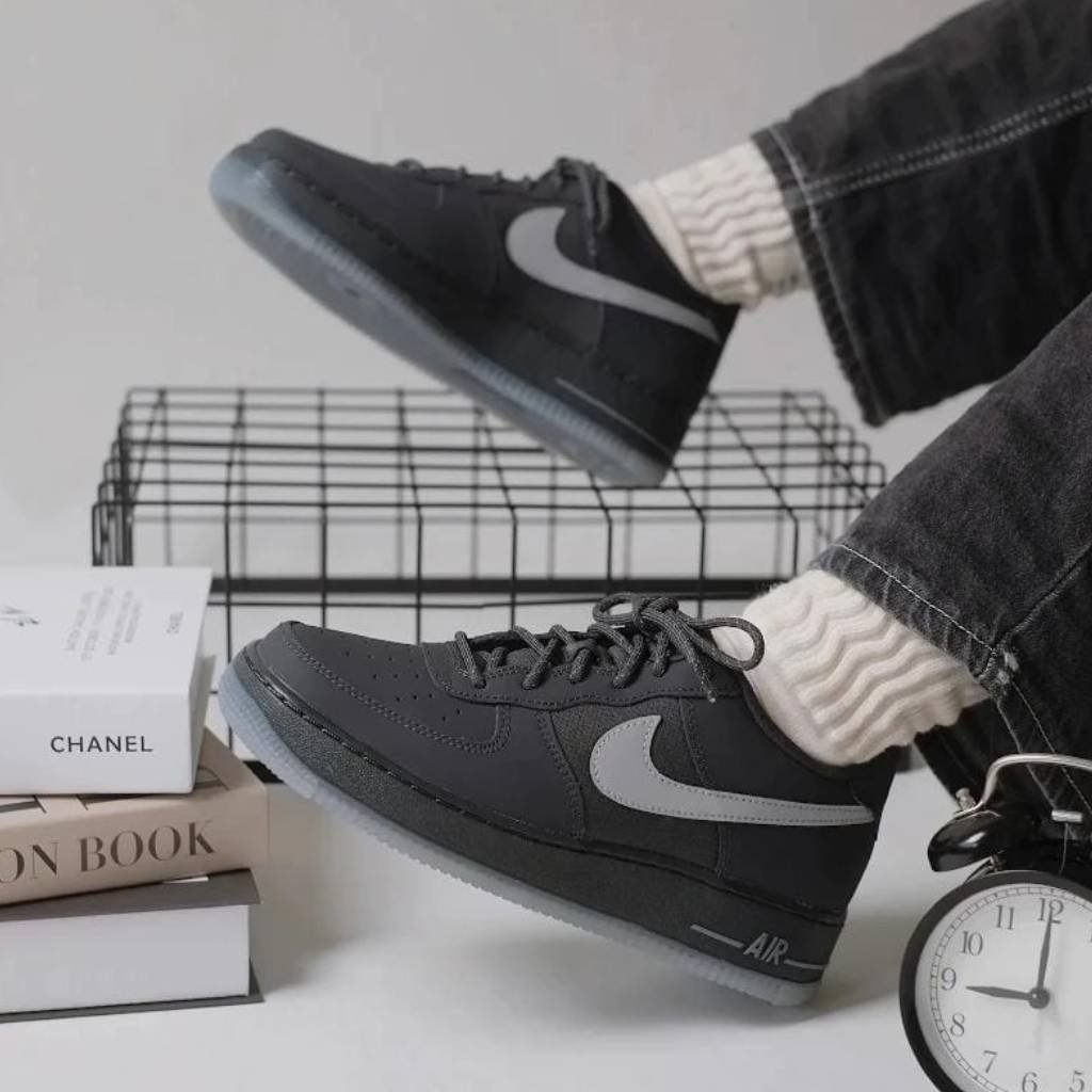 Nike Airforce 1 Low GS Anthracite
