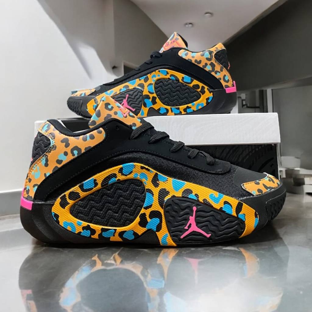 Nike Jordan Tatum 2 Black Leopard