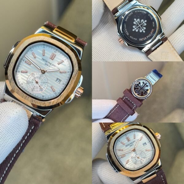 First Copy Patek Philippe Nautilus Rose Gold-3