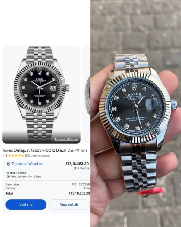 First Copy Rolex Datejust Watch Swiss Movement-1