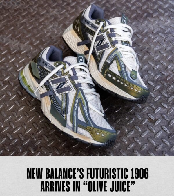 First Copy Shoes New Balance 1906A Olive Juice-5