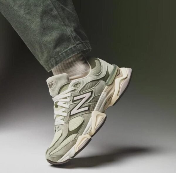 First Copy Shoes New Balance 9060 Olivine Green-7