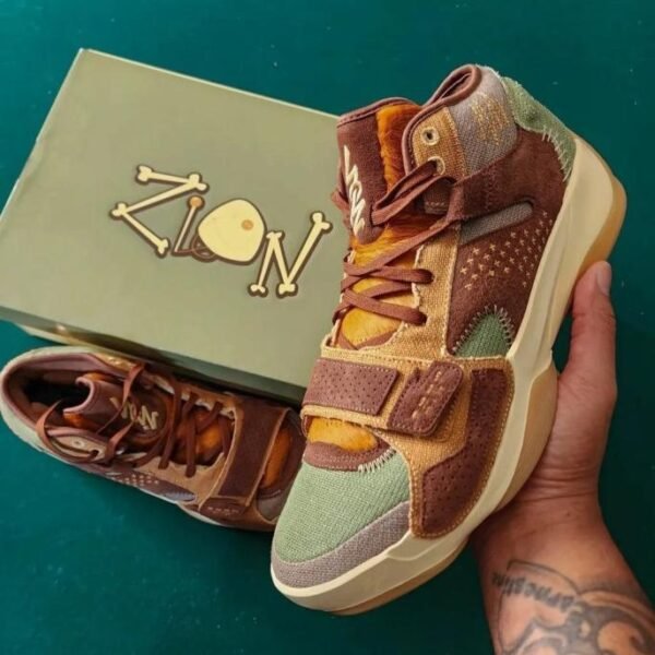 First Copy Shoes Nike Air Jordan Zion Voodoo-3