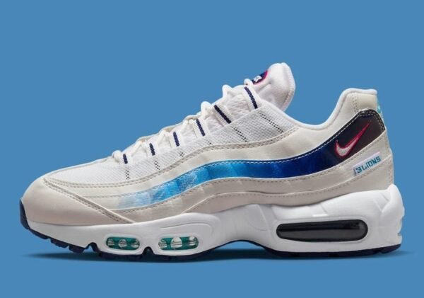 First Copy Shoes Nike AirMax 95 Lions White-3