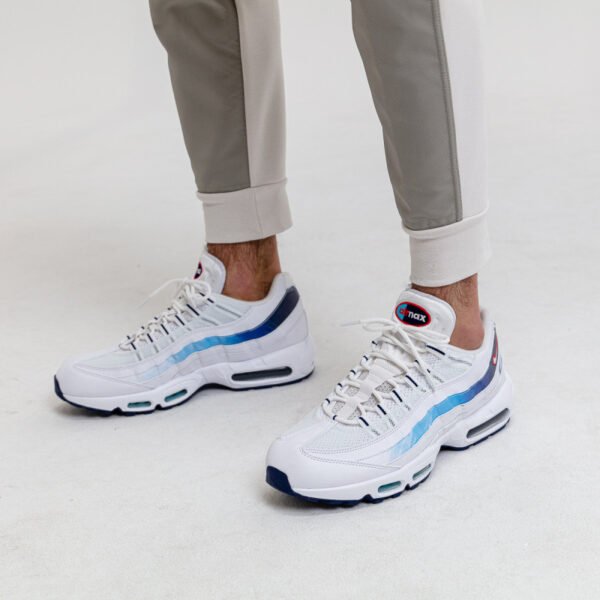 First Copy Shoes Nike AirMax 95 Lions White-5