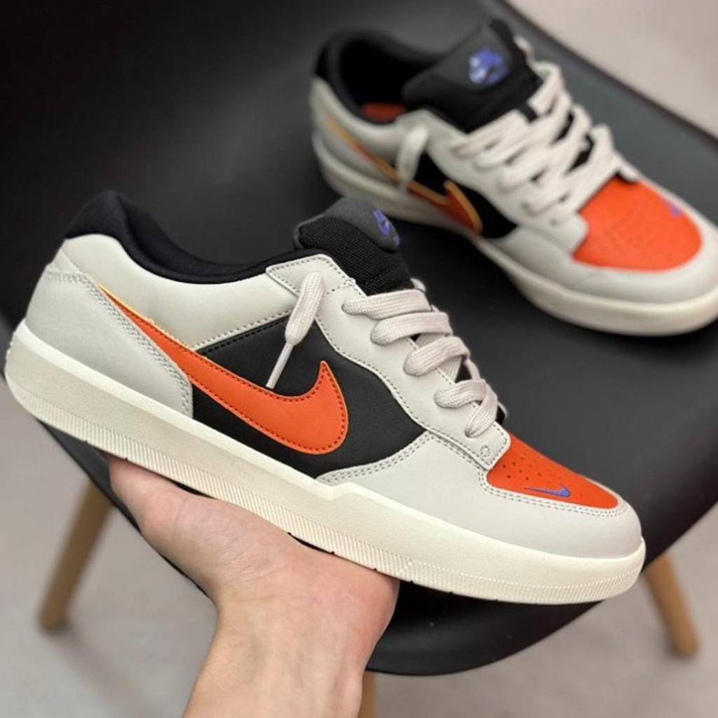First Copy Shoes Nike SB Force 58 Premium Light Bone Cosmic Clay Black
