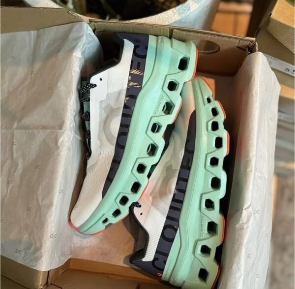 First Copy Shoes On CloudMonster Undyed White Creek Running Shoes-2