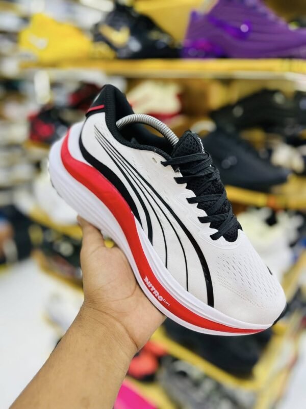 First Copy Shoes Puma MagMax Nitro Elite White Red-2