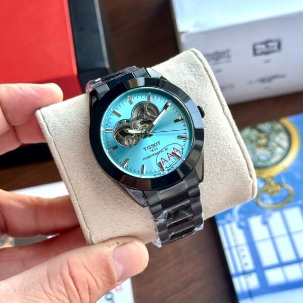 First Copy Tissot Powermatic 80 Turquoise-2
