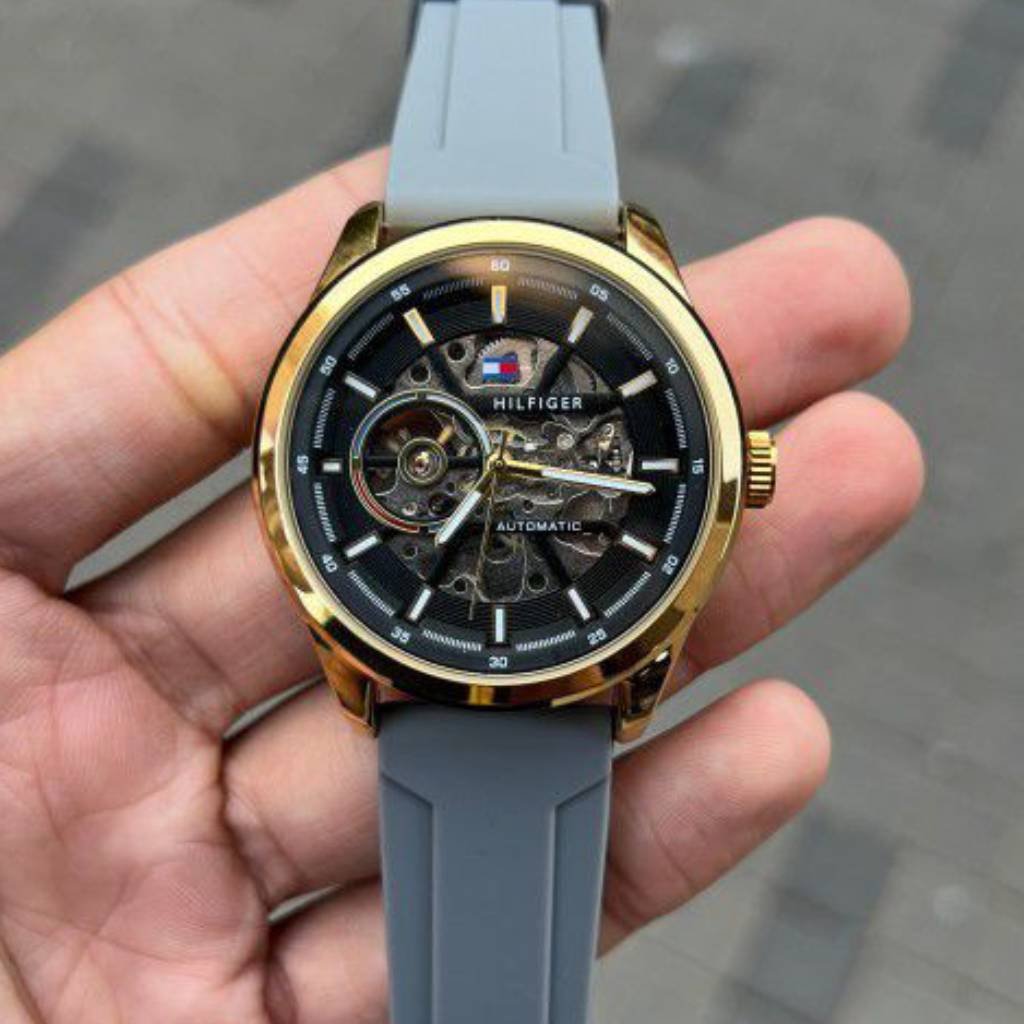 First Copy Tommy Hilfiger Automatic Silicon Watch