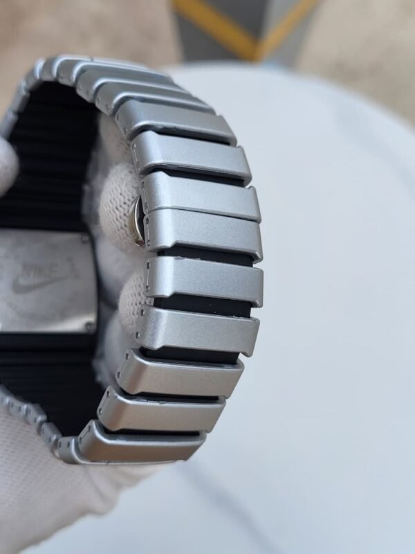 First Copy Nike Analog Fiber Silver Watch-3