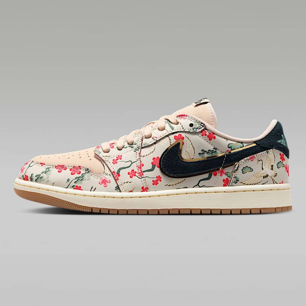 First Copy Shoes Air Jordan 1 Retro Low OG Rui Hachimura Oatmeal