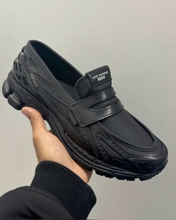 First Copy Shoes New Balance 1906L Loafer x Junya Watanabe Man Black-1