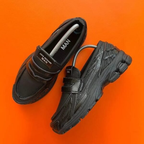 First Copy Shoes New Balance 1906L Loafer x Junya Watanabe Man Black-5