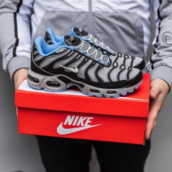 First Copy Shoes Nike AirMax TN Plus WaterProof Grey Black-2