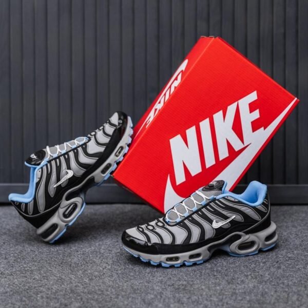 First Copy Shoes Nike AirMax TN Plus WaterProof Grey Black-7