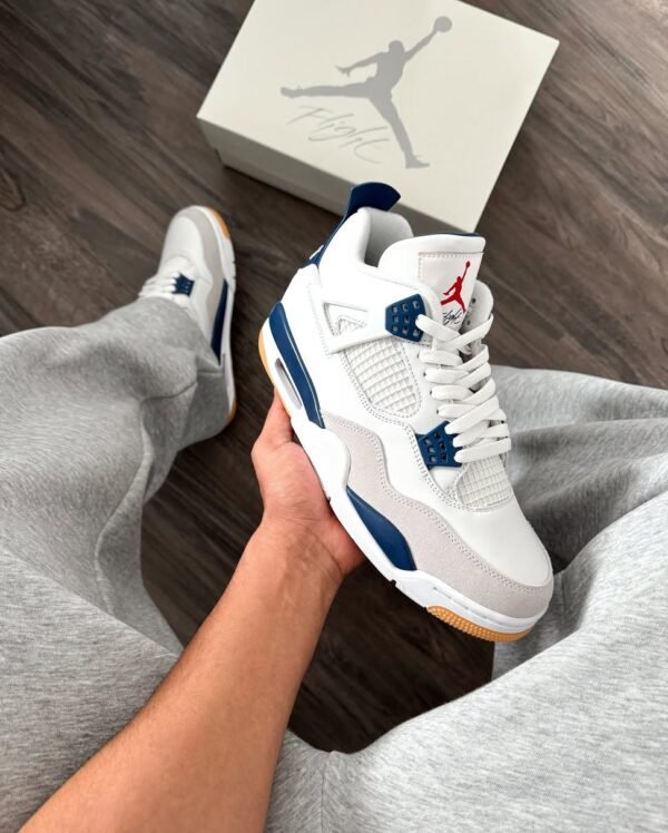 First Copy Shoes Nikee SB X Air Jordan 4 Navy-6