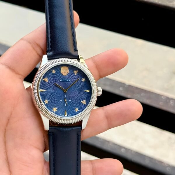 First Copy Watches Gucci G-Timeless Blue Dial-2