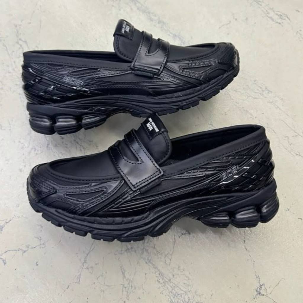 First Copy Shoes New Balance 1906L Loafer x Junya Watanabe Man Black