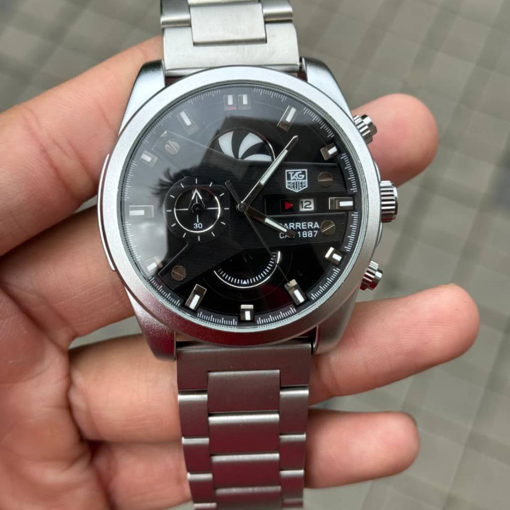 First Copy Tag Heuer Carrera Black Dial