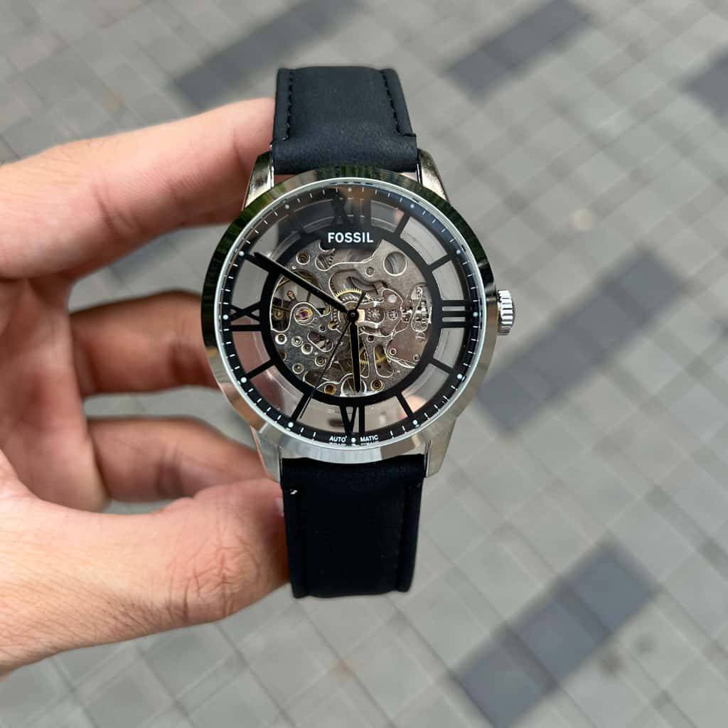 First Copy Fossil Townsman Automatic Watch Black