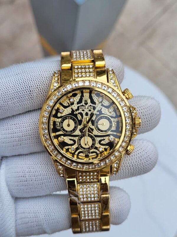 First Copy Rolex Tiger Gold Watch-1