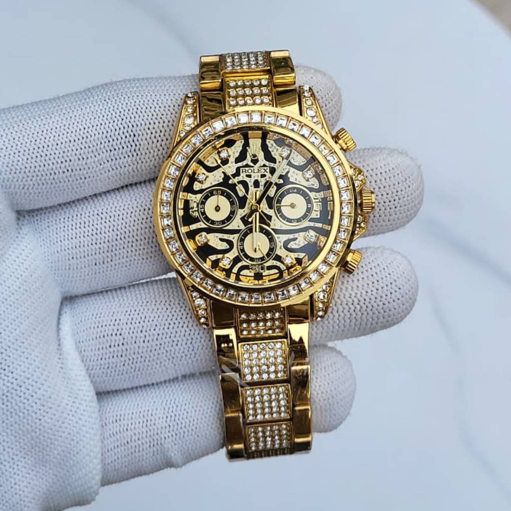 First Copy Rolex Tiger Gold Watch
