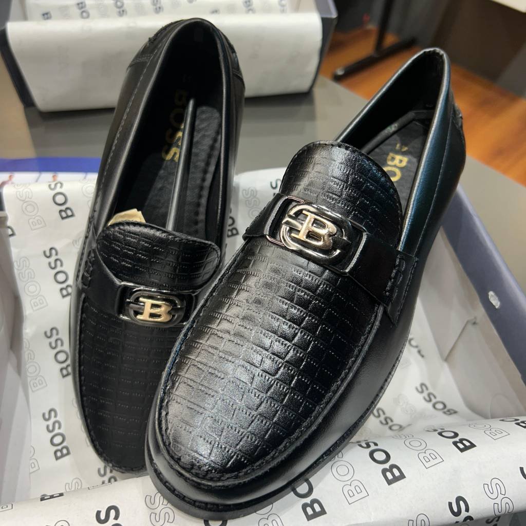 First Copy Shoes Boss Wooden Sole Party Wear Loafer