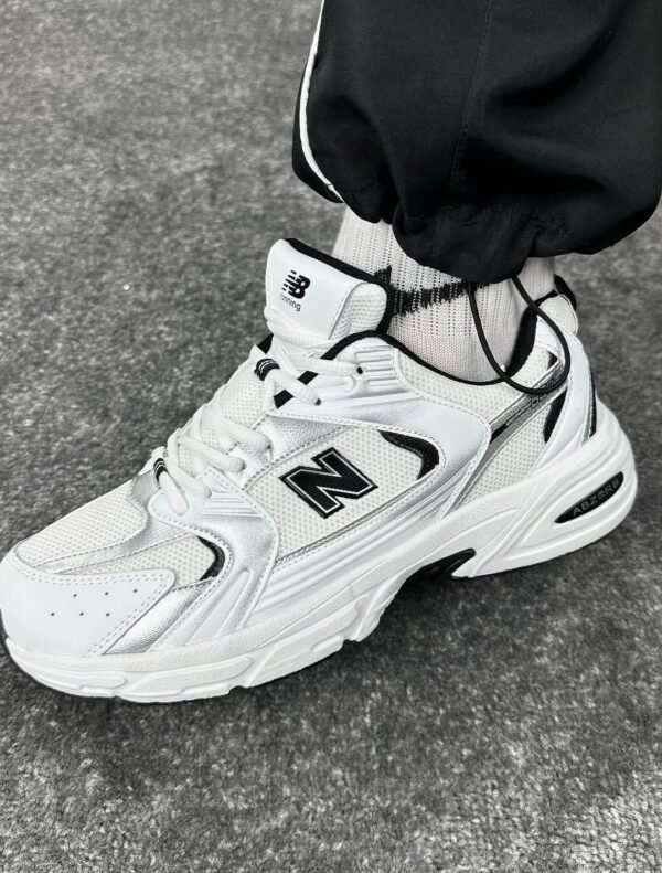 First Copy Shoes New Balance 530 White Black-3