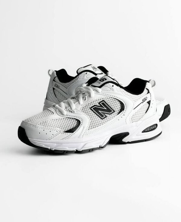 First Copy Shoes New Balance 530 White Black-5