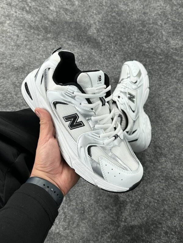 First Copy Shoes New Balance 530 White Black-6