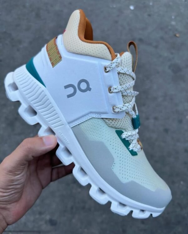 First Copy Shoes ON Cloud Hi-Edge Light Grey-2
